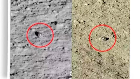 चंद्रावर दिसल्या काचेच्या गोट्या!