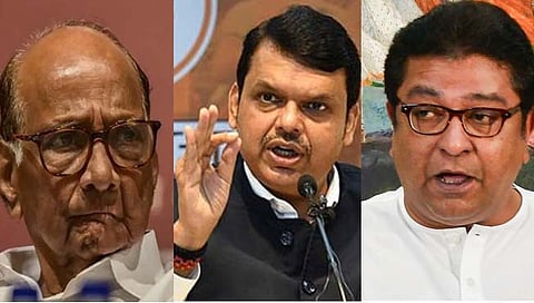 फडणवीसांचा सुद्धा राज ठाकरेंच्या ‘सुरात सूर’ ! म्हणाले, जातीचे राजकारण शरद पवारांचा जुना ट्रॅक