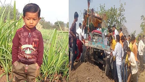 बीड : ५ वर्षीय बालकाचा ट्रॅक्टरखाली चिरडून मृत्यू; अरुंद रस्त्यामुळे गमवावा लागला जीव