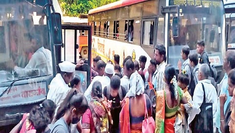 राज्य परिवहन मंडळ : कराड आगारात 90 टक्के कर्मचारी हजर