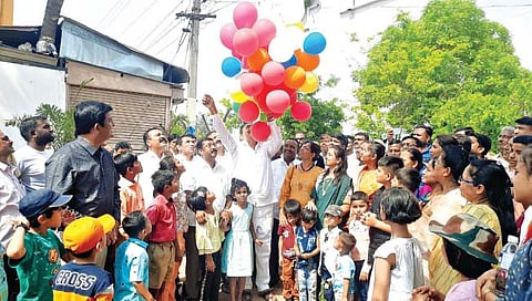 सांगलीत चिल्ड्रन पार्कचे लोकार्पण