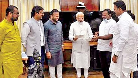 जिहे-कठापूर योजनेच्या जलपूजनाचे पंतप्रधानांना निमंत्रण