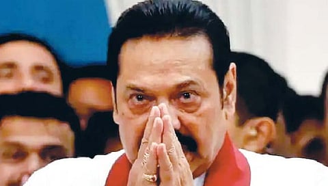 श्रीलंकेचे पंतप्रधान महिंदा राजपक्षे यांचा राजीनामा!