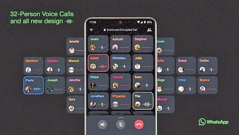 नवे फीचर ! व्हॅाटस् अॅप व्हॅाईस कॅालवर एका वेळी कनेक्ट होतील 32 लोक