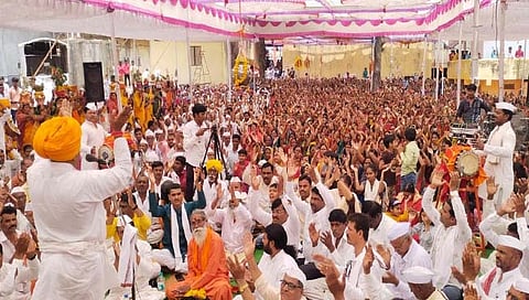 बीड : संत सुदामदेव महाराज पुण्यतिथी, रामजन्मोत्सव उत्साहात