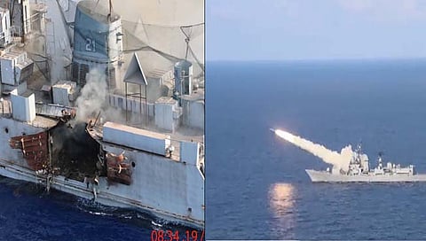 नौदलाला मोठं यश! ‘ब्रह्मोस’नं अचूक लक्ष्य भेदलं, पहा व्हिडिओ