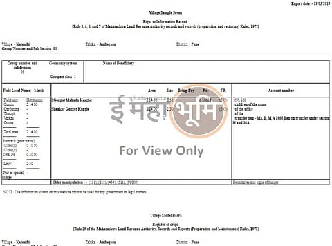 एका दिवसात डाऊनलोड झाले १ लाख सात-बारा!