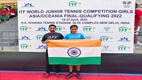 काेल्हापूरच्या ऐश्वर्या जाधवची ‘वर्ल्ड ज्युनियर टेनिस चॅम्पियनशीप फायनल क्वालिफाईंग’साठी निवड