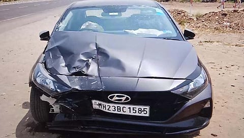 बीड : भरधाव कारच्या धडकेत दुचाकीस्वार ठार