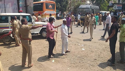पुणे : रिंगरोड विरोधातील आंदोलकांवर पोलिसांचा लाठीमार