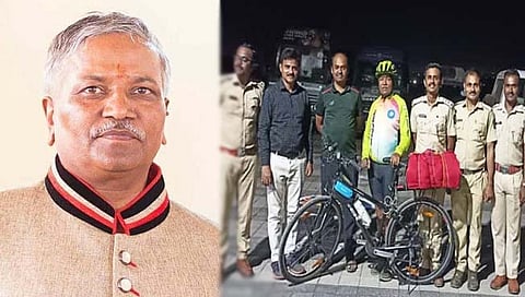 सह्याद्री व्याघ्र प्रकल्प : क्षेत्र संचालकांनी चक्क पुण्याहून सायकलनं कोल्हापूरला येत स्वीकारला पदभार