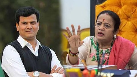 mla ravi rana and kishori pdnekar