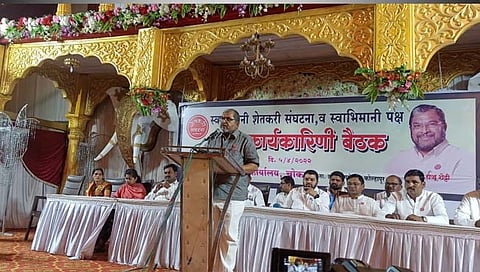 अखेर स्वाभिमानी संघटना महाविकास आघाडीतून बाहेर; राजू शेट्टींची कोल्हापुरातून मोठी घोषणा