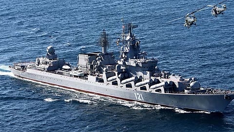 Russia-Ukraine War: युक्रेनने रशियाची बलाढ्य मॉस्क्वा युद्धनौका केली नष्ट
