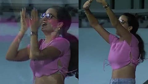 गुजरातचा शेवटच्या चेंडूवर विजय, अऩ् पांड्याच्या बायकोचा ‘आनंद माझा गगनात मावेना’ ! (video)