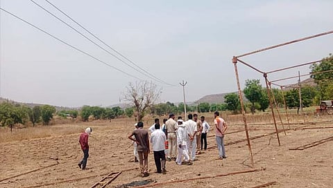 बीड : लग्न मंडप उभारताना विजेचा धक्का बसून वधूच्या पित्याचा मृत्यू