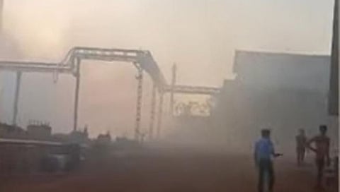 रत्नागिरी : खेड येथील लोटे एमआयडीसीमध्ये केमिकलची गळती