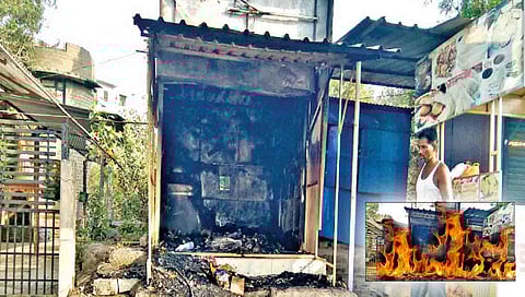 Karad : ओगलेवाडीत औंधे बेकरीस आग