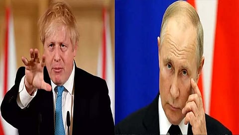 वेड्या हुकुमशहाशी संवाद साधणे अशक्य ; बोरिस जॉनसन यांचा पुतीन यांना टोला www.pudharinews.