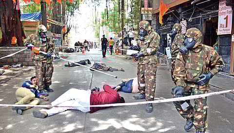 नाशिक : सीतागुंफा भागात ‘जैविक बॉम्बहल्ला’!