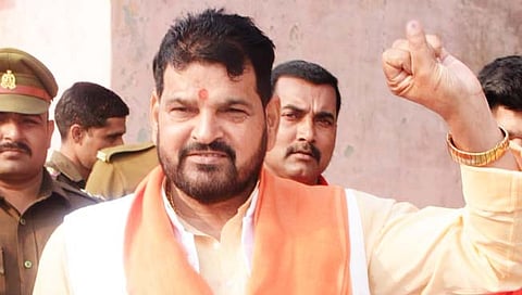 Brij Bhushan Sharan Singh : कुस्ती महासंघाची कार्यकारिणी बरखास्त केल्यानंतर ब्रिजभूषण शरण सिंग राष्ट्रपतींना भेटणार ?