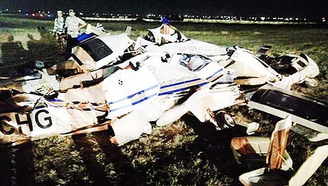 छत्तीसगड : रायपूर विमानतळावर हेलिकाॅप्टरचा अपघात; २ पायलटांचा जागीच मृत्यू