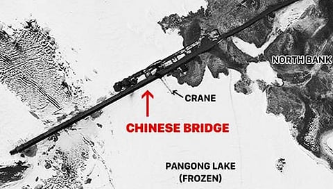 लडाख : पॅंगाॅंग त्सो तलावाजवळ मोठ्या पुलाचे बांधकाम; चीनची आणखी एक कुरापत?