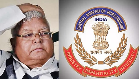 लालू प्रसाद यादव यांच्याशी संबंधित 16 ठिकाणांवर सीबीआयचे छापे; नव्याने गुन्हा दाखल