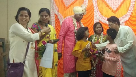Wedding : विधवा वहिनी सोबत दिराने केला विवाह ; दोन लहान मुलांचा देखील करणार सांभाळ !