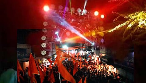 कराड : शिवजयंती हिंदू एकता आंदोलनाची की भाजपाची?