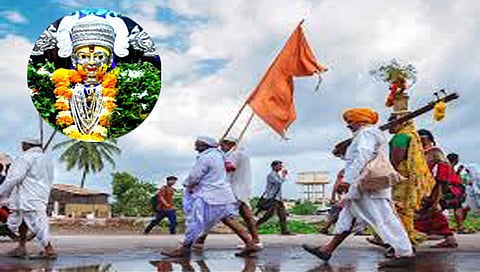 नाशिक : संत निवृत्तिनाथ महाराज पालखीचे एकत्रित स्वागत