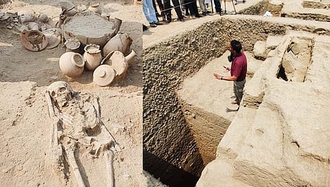 हरियाणा : हिसारमध्ये सापडले ५००० वर्षांपूर्वीच्या हडाप्पाकालीन शहराचे पुरावे