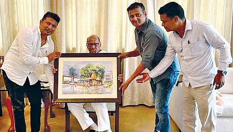 होय, याच चौकात मी आंदोलन केलंय !, शरद पवारांनी दिला कन्नडसक्तीविरोधी आंदोलनातील आठवणींना उजाळा