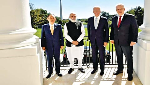 क्वाड एक पाऊल पुढे