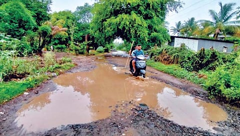 सांगली : पावसाने दैना; उपनगरांमध्ये रस्ते चिखलमय