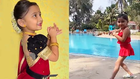 Myra vaikul : मायराचा ‘आज ब्लू है पानी’वर क्यूट डान्स