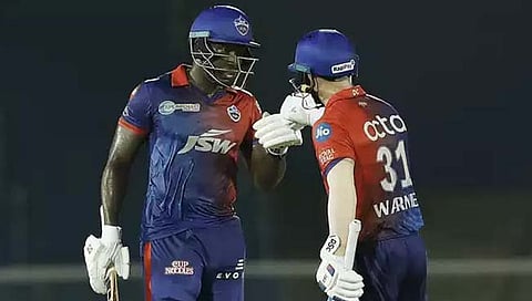 DC Vs SHR दिल्लीचा हैदराबादला दणका; डेव्हिड वॉर्नर आणि रोव्हमन पॉवेलची स्फोटक खेळी
