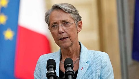 France PM Elisabeth Borne