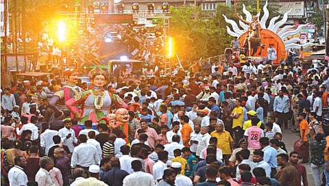 कोल्हापूर : चोहीकडे शिवरायांचा जयजयकार