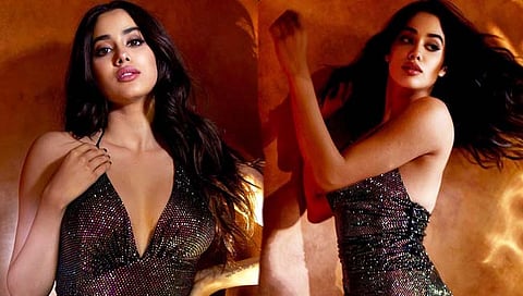 Janhvi Kapoor : हॉटनेस ओव्हरलोडेड?; जान्हवीचा बॅकलेस ड्रेसमध्ये जलवा
