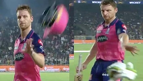 Jos Buttler IPL Final : हार्दिकनं ‘जोस’ वादळ थांबवलं अन् संतप्त बटलरनं फेकलं हेल्मेट, ग्लोव्हज!