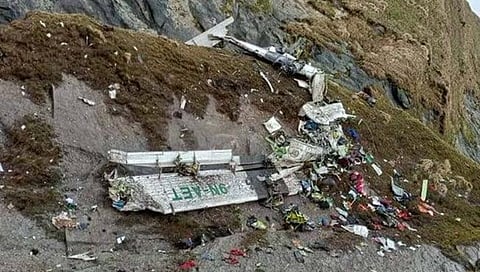 Nepal Tara Air plane crash | २२ प्रवाशांसह कोसळलेल्या नेपाळच्या विमानाचे अवशेष सापडले, फोटो आला समोर