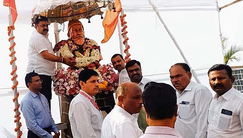 किल्ले पुरंदर येथे छत्रपती संभाजी महाराज यांची जयंती उत्साहात