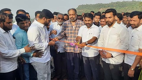 पन्हाळा मुख्य रस्ता वाहतुकीस खुला; पालकमंत्र्यांच्या हस्ते लोकार्पण