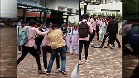 साताऱ्यात कॉलेज कॅम्पसमध्ये राडा, डोके फुटेपर्यंत मारहाण