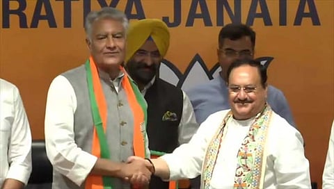 Sunil Jakhar : पंजाब काँग्रेसचे माजी प्रदेशाध्यक्ष सुनील जाखड यांचा भाजपमध्ये प्रवेश