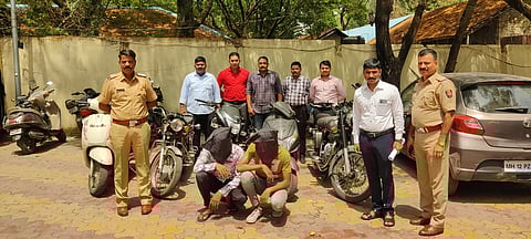 पुणे : वाहनचोरी करणार्या अट्ट्ल गुन्हेगारांना बेड्या