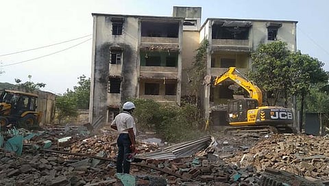 औरंगाबाद : लेबर कॉलनी अखेर भुईसपाट, १२ तासांत ३०० घरे जमीनदोस्त