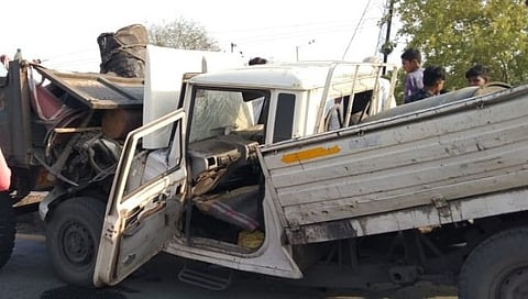 चंद्रपूर : भरधाव ट्रकने ५ मजुरांना चिरडले; २ ठार तर ३ जखमी