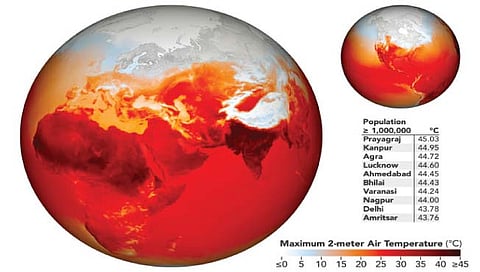 आणखी आठवडाभर उष्णतेची लाट; ‘नासा’चा विशेष अहवालात अंदाज